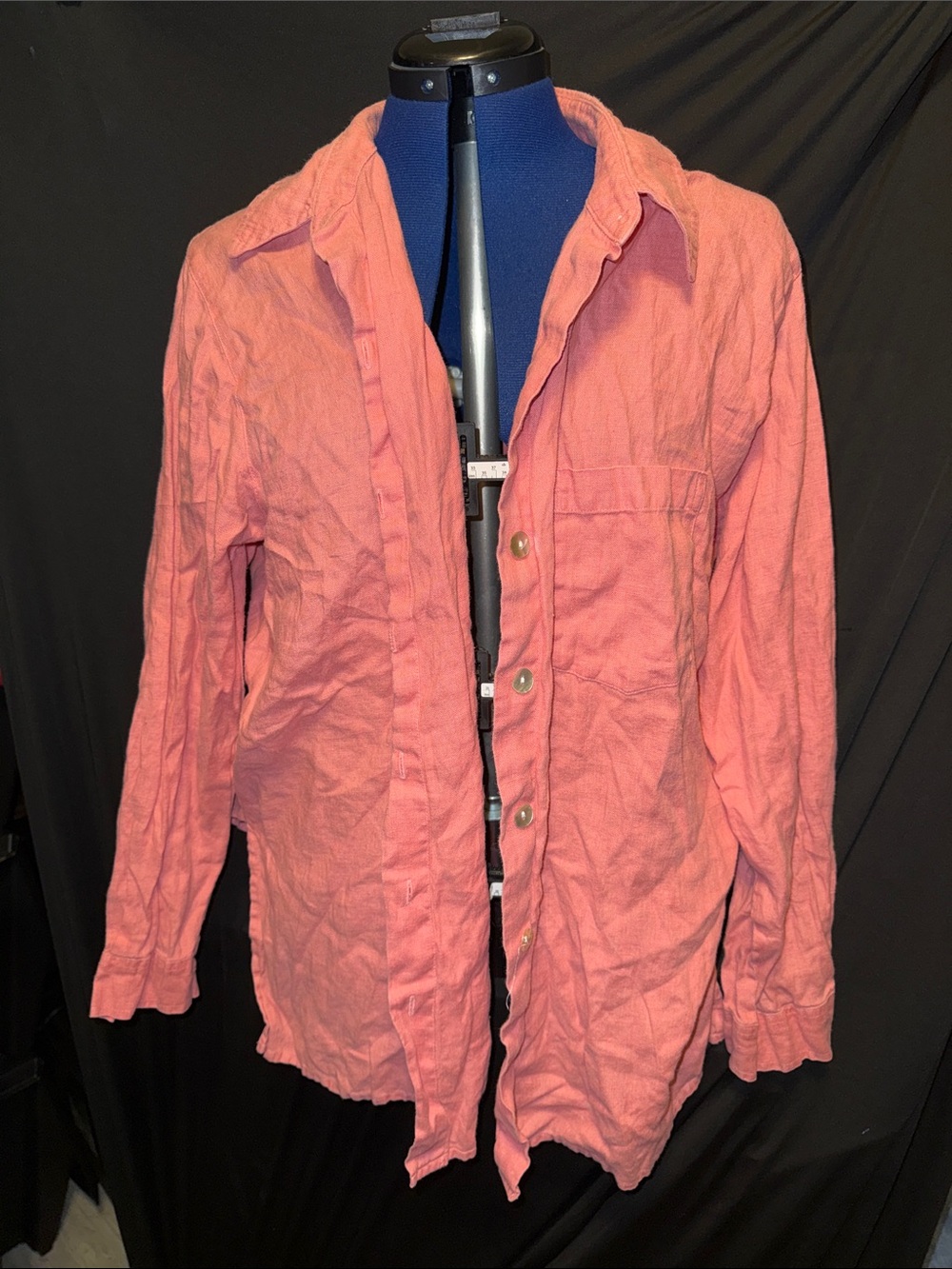 Chico's Coral Button-Down Shirt